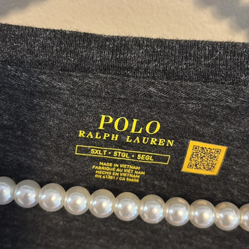 Polo by Ralph Lauren Men's Long Sleeve Shirt - Black